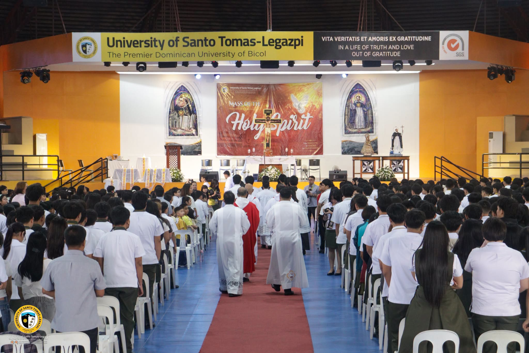 UST-LEGAZPI BASIC EDUCATION DEPARTMENT OPENS SY 2026-2027 WITH MASS OF THE HOLY SPIRIT, “ROARS” INTO A NEW SCHOOL YEAR